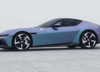 Цей унікальний Ferrari 12Cilindri був розроблений корейськими художниками