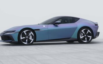 Цей унікальний Ferrari 12Cilindri був розроблений корейськими художниками