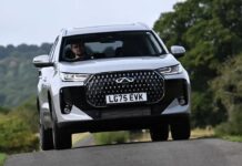 Chery Tiggo 7 доступний за £185 на місяць: новий гравець на британському ринку позашляховиків