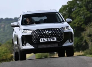 Chery Tiggo 7 доступний за £185 на місяць: новий гравець на британському ринку позашляховиків