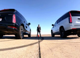 Cadillac Escalade: Електричний проти V8 у Дрег-рейсі