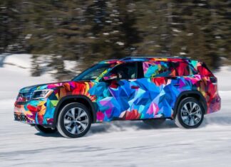 2027 Volkswagen Atlas: Випробування на льоду
