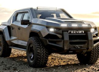 Rezvani Fortress – це автомобіль вартістю 285 тисяч доларів, призначений для бойових дій.