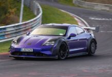 Porsche Taycan Turbo GT с доработками Manthey побил рекорд электроседанов на Нюрбургринге